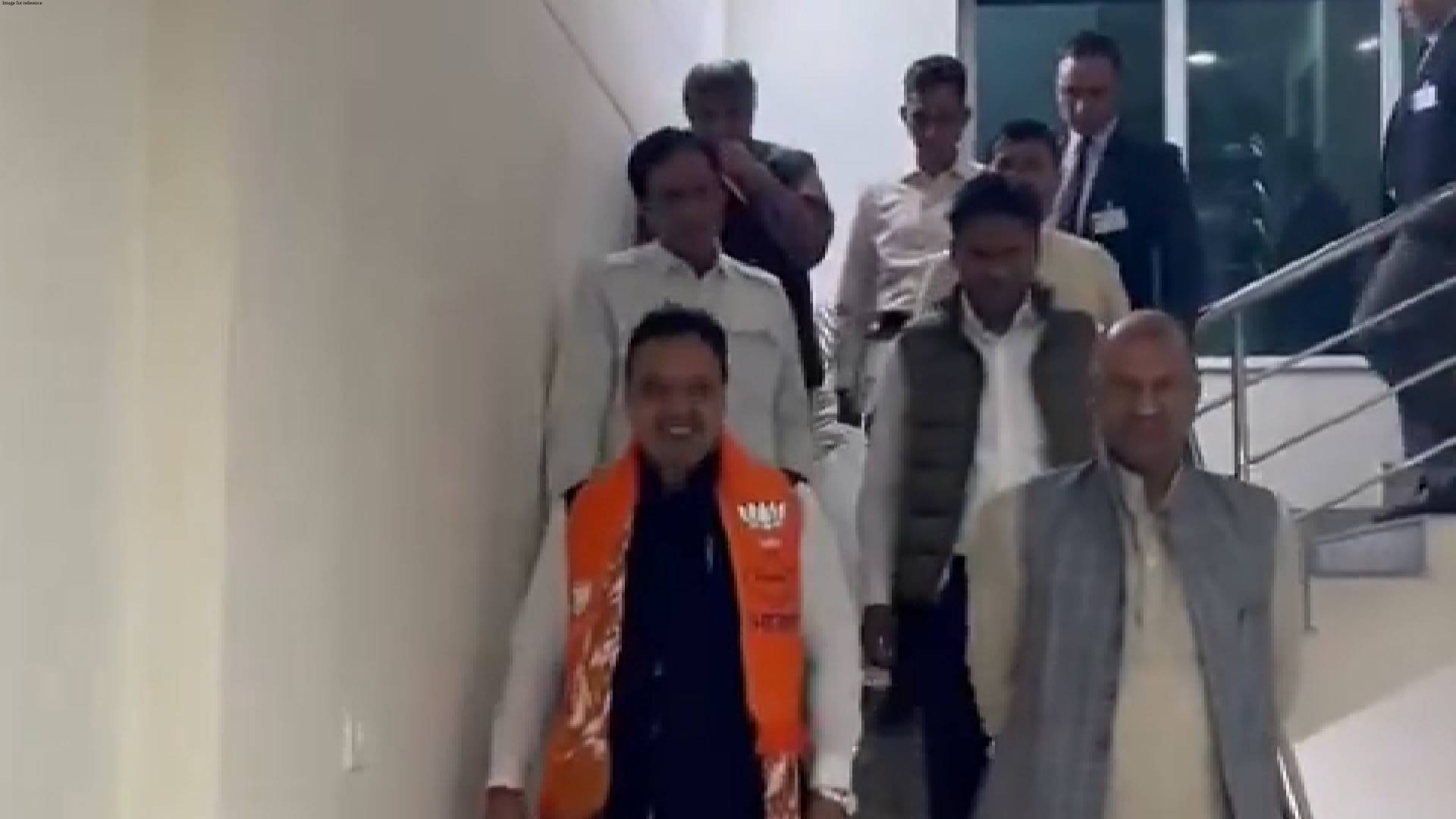 Independent Chittorgarh MLA Chandrabhan Singh meets Rajasthan CM ahead of Lok Sabha elections
